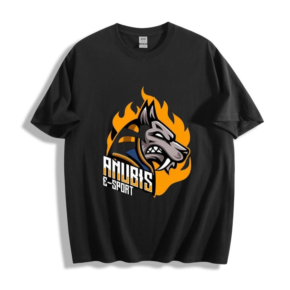 

Anubis E-Sport Graphic T-Shirt - Edgy Gaming Vibe Unisex Tee S