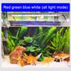 Super Jasná Lampa LED Světlo pro Akvárium pro Růst Vodních Rostlin Akvarijní Nádrž Rozšiřitelný Klip RGB Vodotěsná Lampa 220-240V 20~70CM