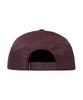 DIMITO Circle Logo Satin Trucker Cap Wine