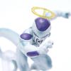 18cm Anime Dragon Ball GK Figure White Frieza Theatrical Version Angel Head Ring Scene Ornament Figure Model Toys