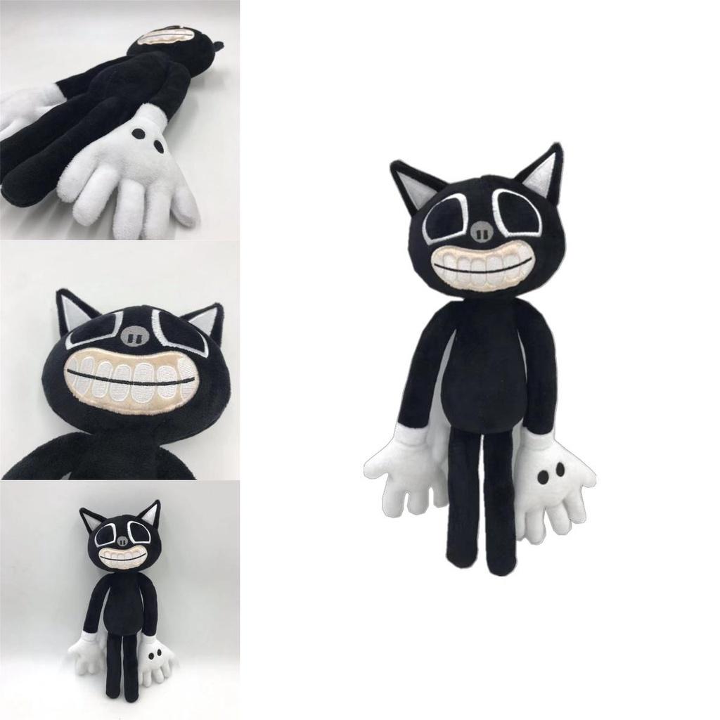 Siren Head Series Black Cat Plush Toy Soft Stuffed Doll Perfect For Horror Fans