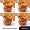 Ceramic Double Boiler Stew and Egg Custard Pot with Lid