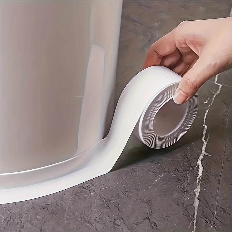 1pc Self-Adhesive Sealing Strip Caulk Sticker Caulk Strip Waterproof Caulking Sealing Tape for Sink Kitchen Countertop Shower