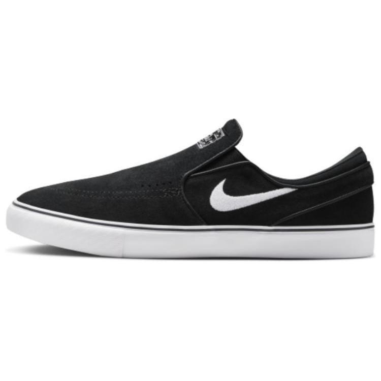 Nike Sb Stefan Janoski+ Slip Black White Skateboard Shoes FN5893-001