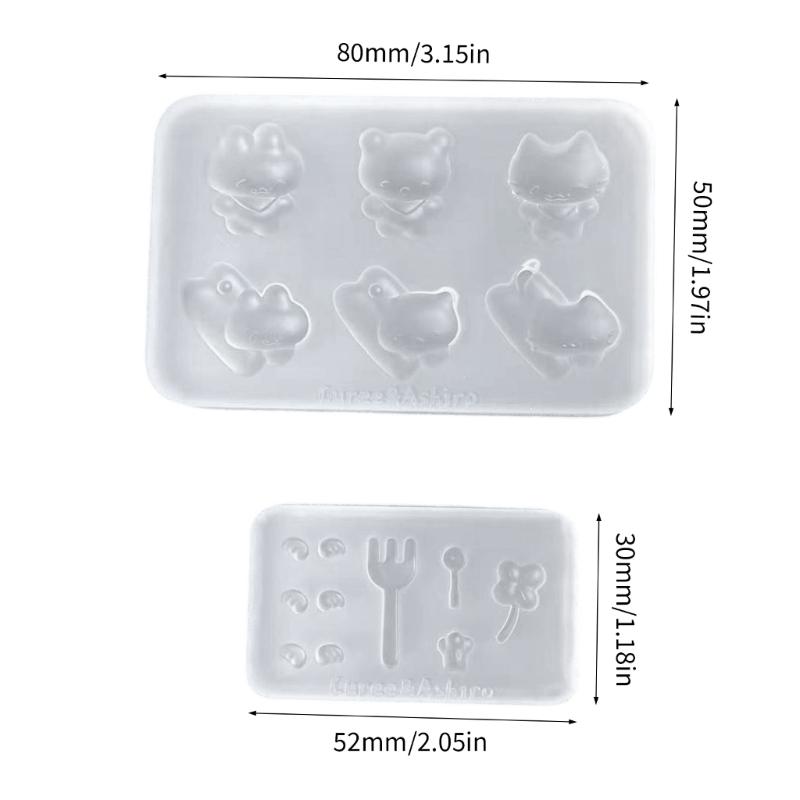 Cats Theme Silicone Mould Baking Pastry Tool For DIY Crafting Chocolate Fondant Candy Making Supplies