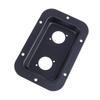1/3Pcs Black Steel Recessed Speaker Jack Plate Xlr Connector For Dish Board Stage Loudspeaker Diy Accessories