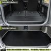 Temiry Luggage Mat for the New Jimny Durable Rubber Cargo Mat for the Rear Easy Gray JB64W/JB74W, Water-Repellent, Stain-Resistant, Non-Slip, Seats,