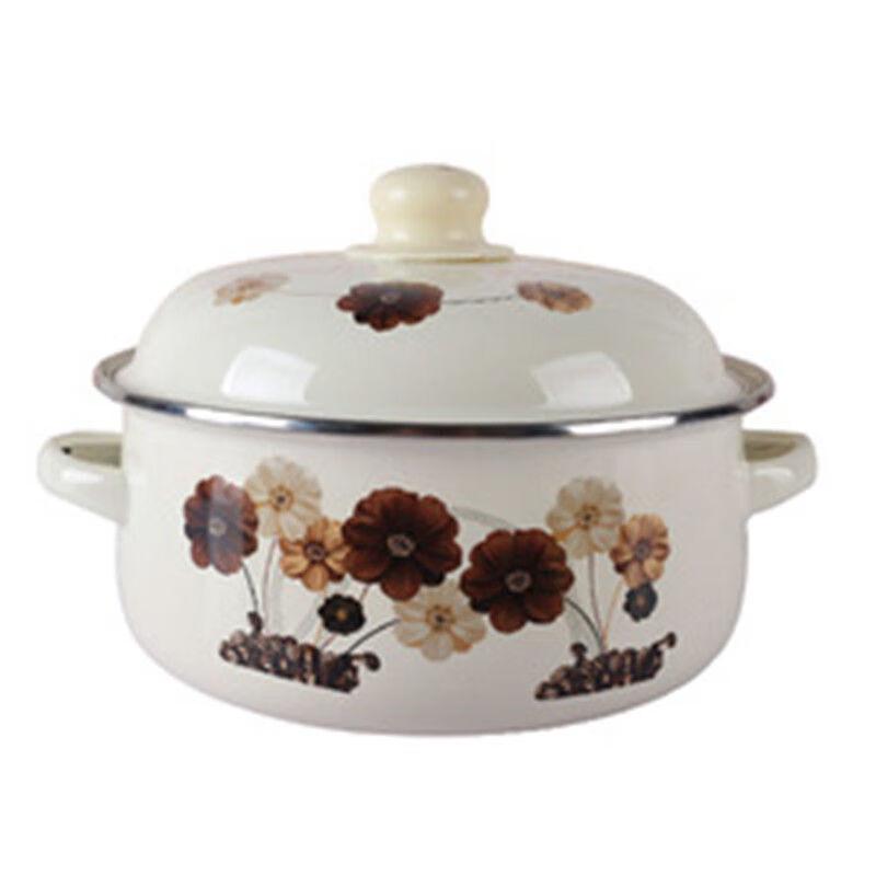 

GOWKE Enamel Induction Soup Pot