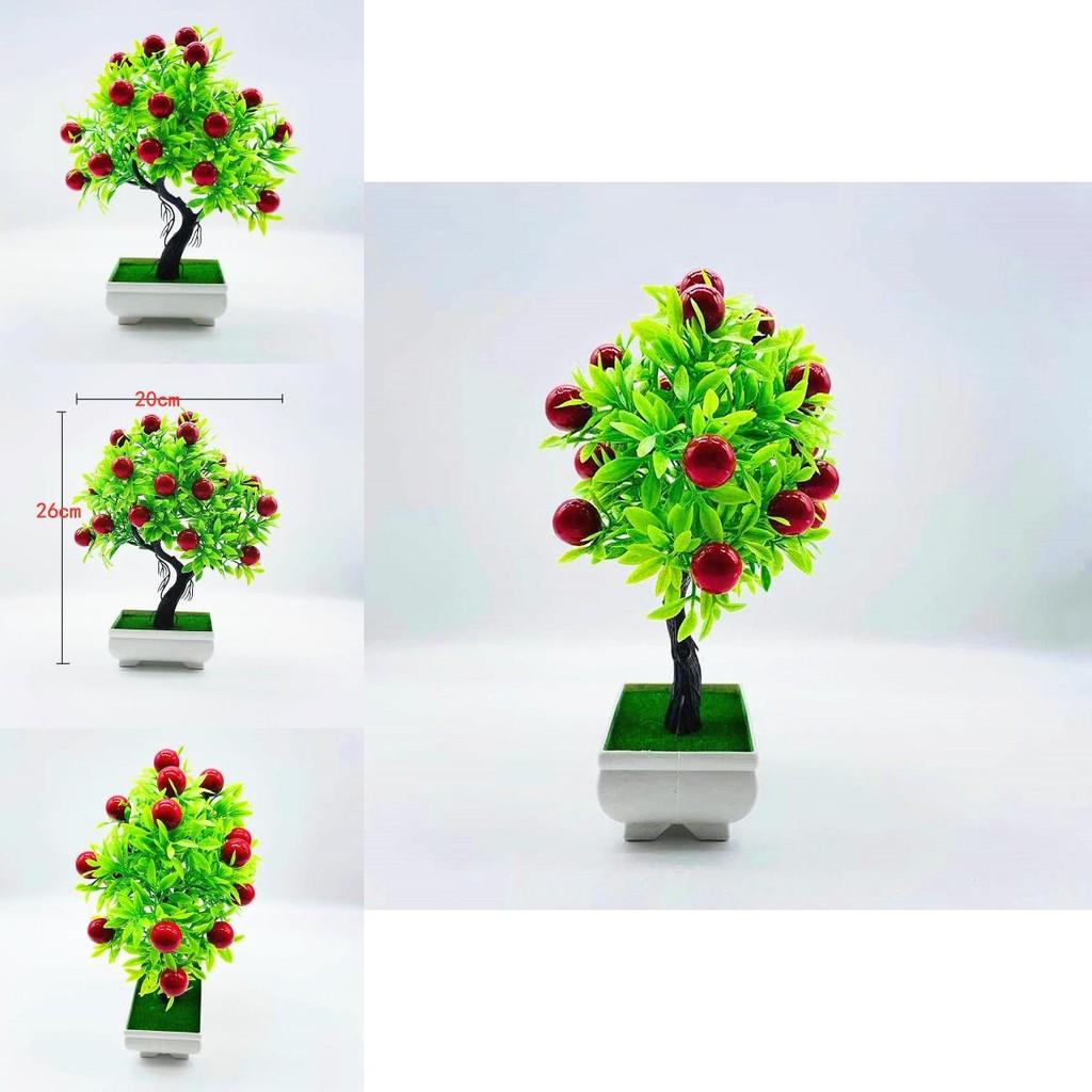 Cherries Artificial Fruit Plant With Plastic Material For Home Decor And Indoor Landscaping