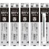 Pilot Permanent Ballpoint Pen Refill, Fine, 0.7 Mm, Black, 5 Sticks, BRFV-10F-B, Set of 5