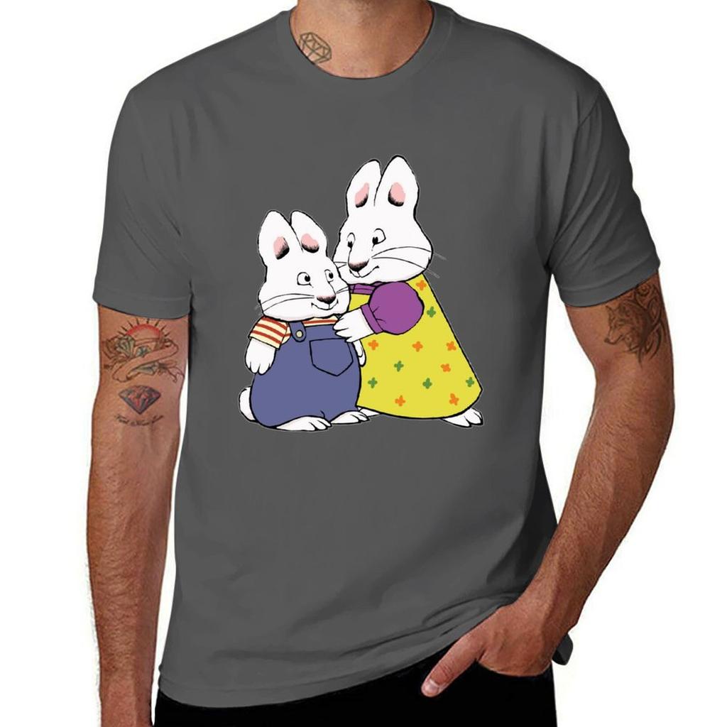 T Baumwollhemd schlichte T-Shirts Rubin T-Shirt weich und Mann für Mann Max