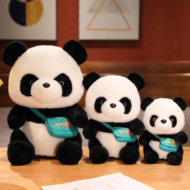 Panda Rucksack Plüschtier Panda Kissen Geschenke Für Kinder