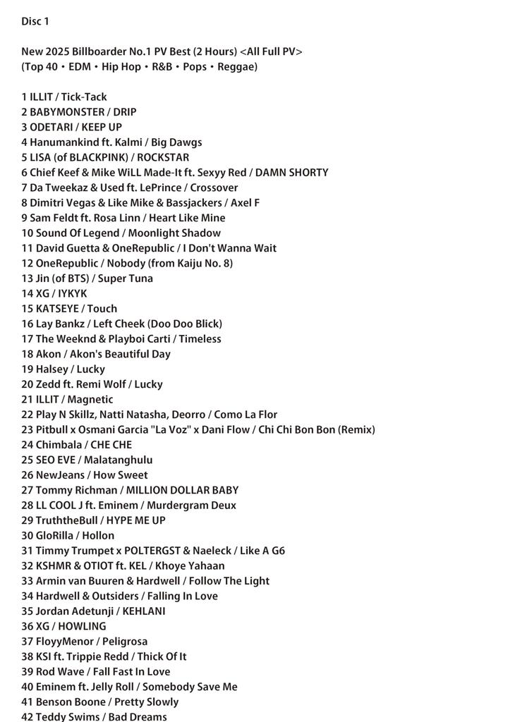 Time Price The Best PVs of Western Music DVD Mix DVD [Limited Drop!] 2025! Full-length