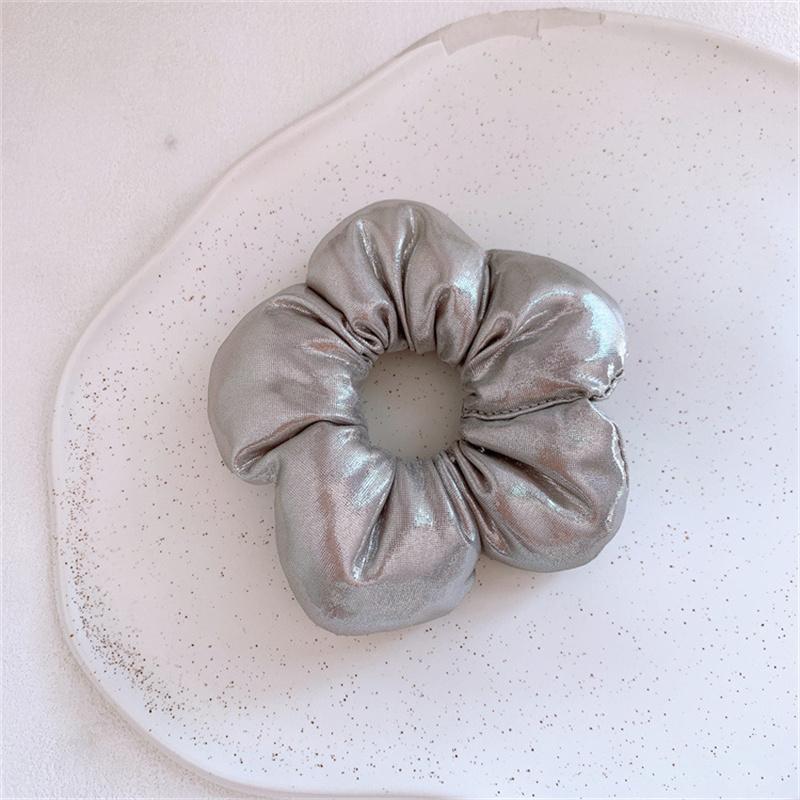 Super Cute Flower Scrunchies Children Girl Kid Elastic Hair Band Accessories Tie Hair Ring Rope Headdress Headwear Ornament