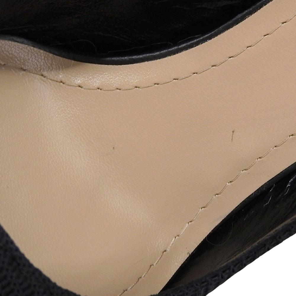 DIOR Excellent condition J'adior slingback pumps, women's, black, size 37 1/2 shoes 37 1/2 blackUsed