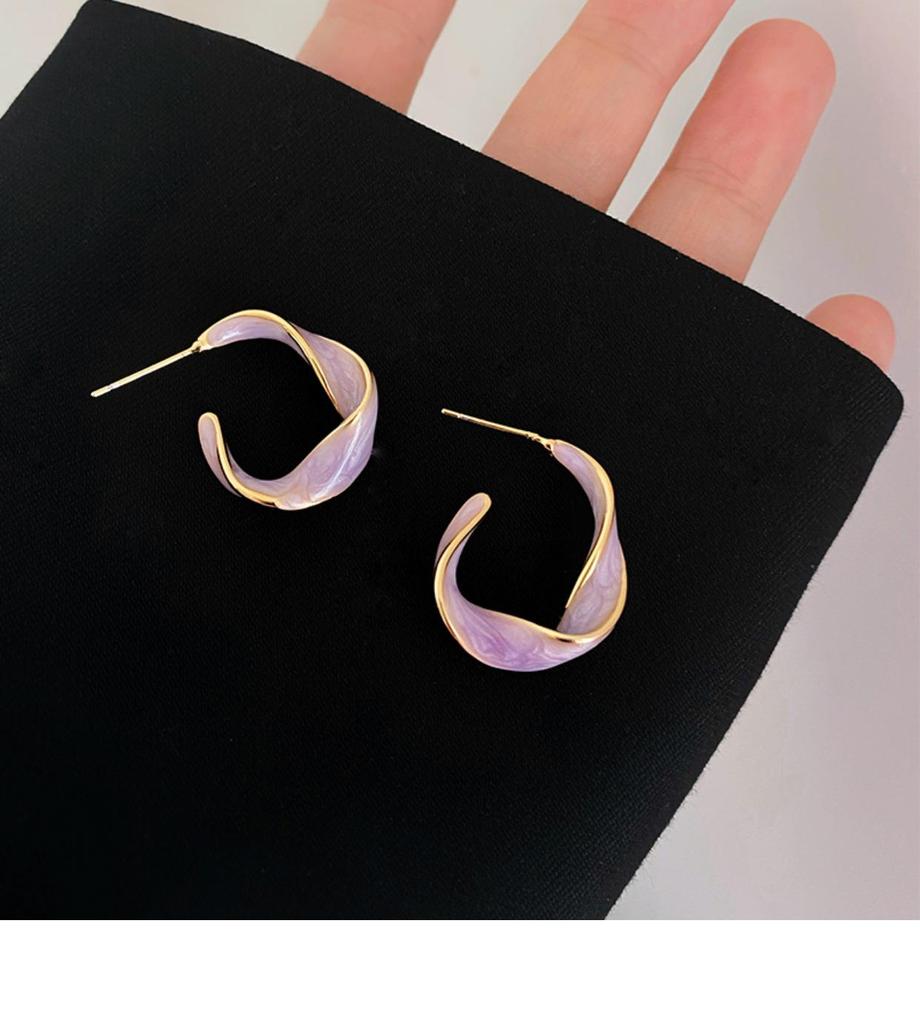 Náušnice s jehlou ze stříbra S925 s kočičím okem a perlou, dlouhé s mašličkou - Retro a všestranný styl pro ženy