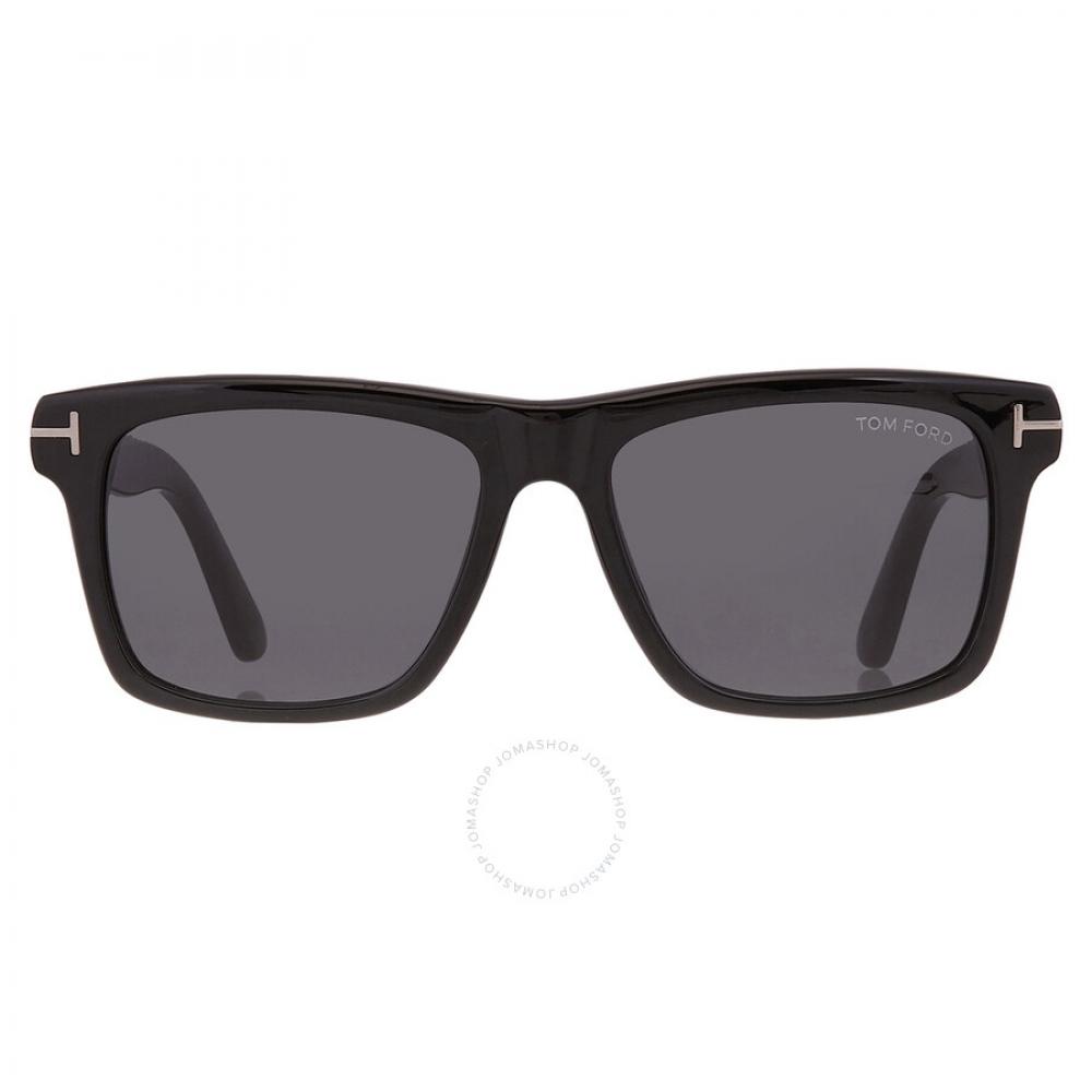 

Tom Ford Buckley Smoke Square Мужские солнцезащитные очки FT0906 N 01A 56