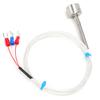 PT100 Magnetic Temperature Sensor Waterproof Adsorption Thermistor 60 to +150 celsius (3meters )