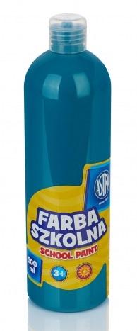 FARBA SZKOL. ASTRA 500ML. TURKUSOWA 301112011
