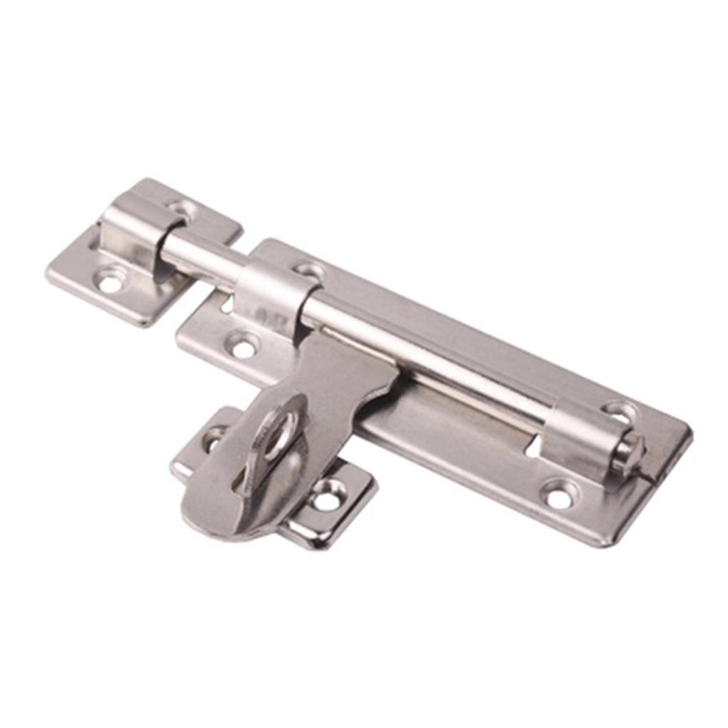 Door Catch Latch Stainless Steel Toilet Shed Hotel Door Window Slide Lock