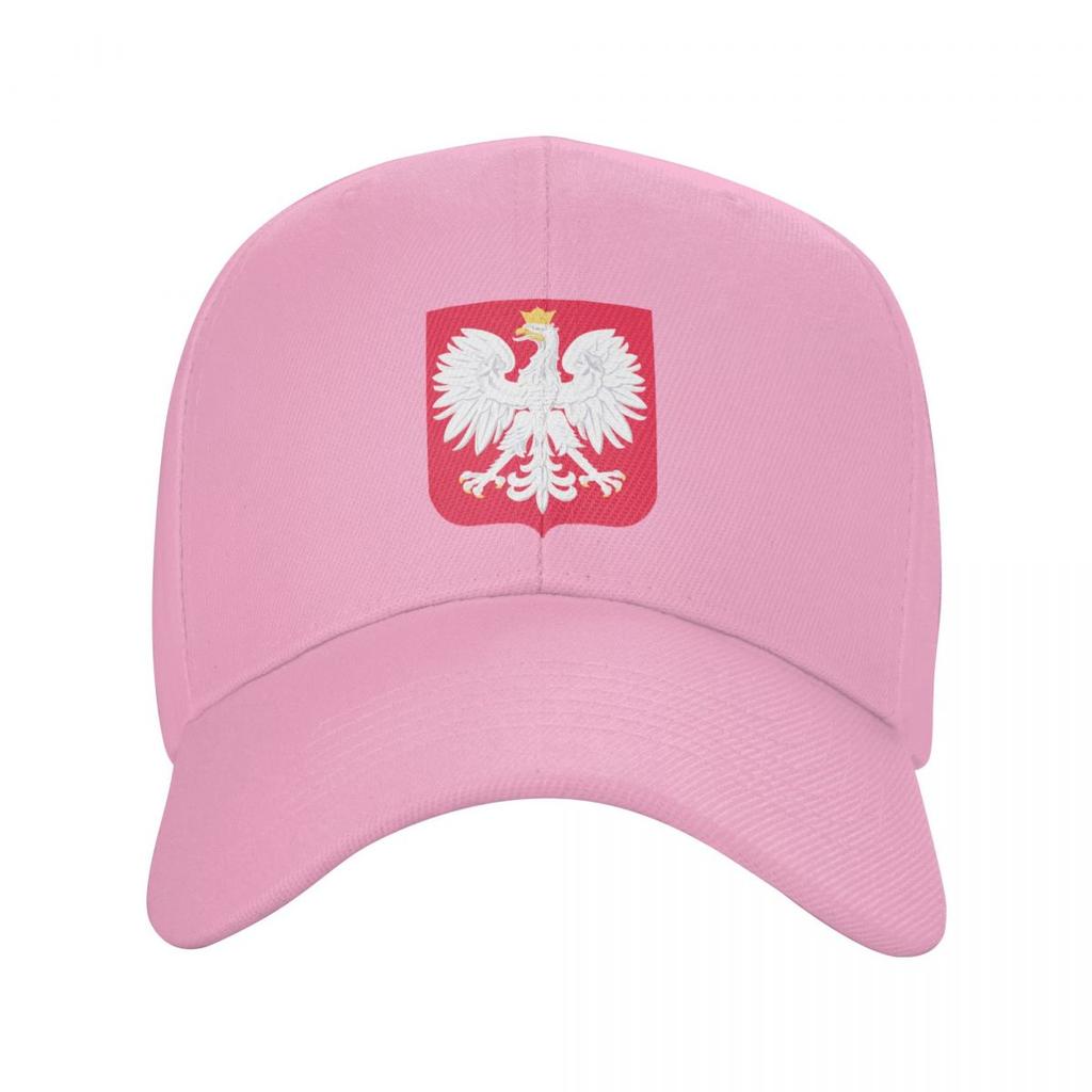 Personalized Coat Of Arms Of Poland Baseball Cap Unisex Women Breathable Polish Flag Dad Hat Outdoor