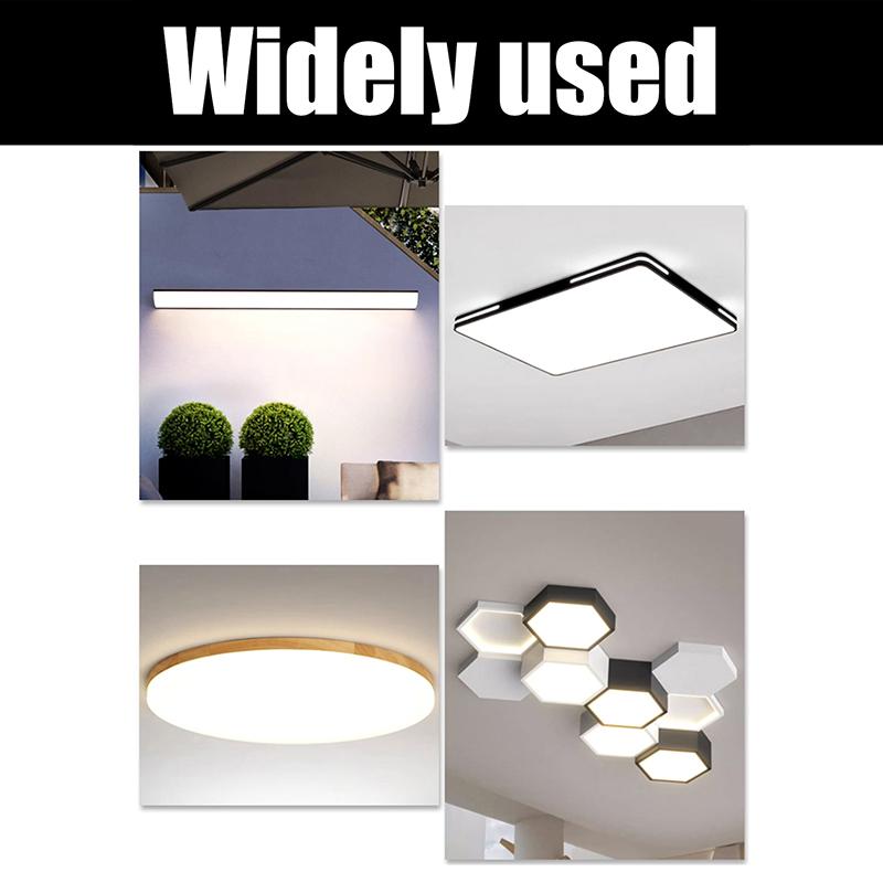 1Pc Ps Hard Plastic Diffuser Sheet Thickness Plastic Led Light Milky Translucent Blanks Plate 1Mm 1.5Mm 2Mm 3Mm Diy Crafts