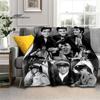 Elvis Throws Blanket 3D Printing Rock Singer Sofa Blanket  Adults and Children Bedroom Living Room Decoration Blanket for Bed