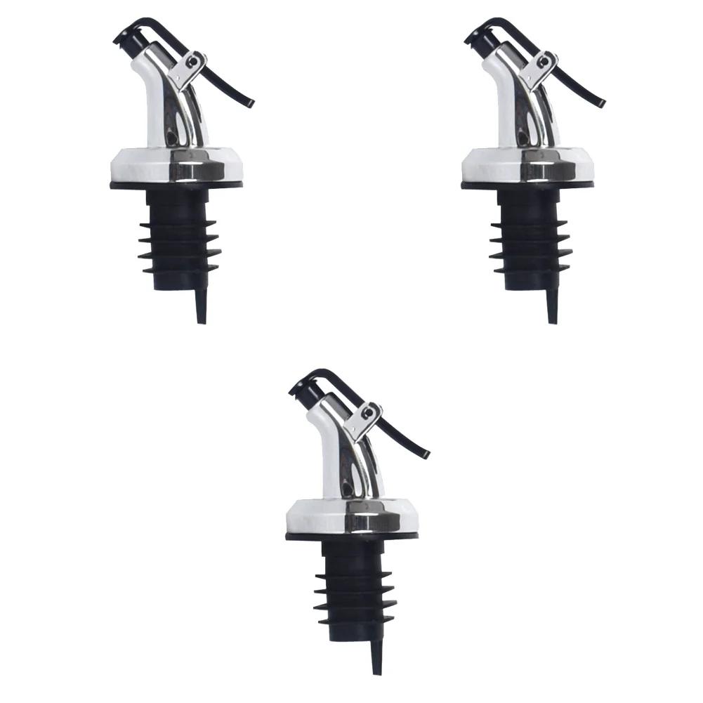 1-5PCS Oil Bottle Stopper Cap Oil Bottle Stopper Lock Plug Seal Leak-proof Nozzle Sprayer Liquor Dispenser Wine Pourer Gadgets