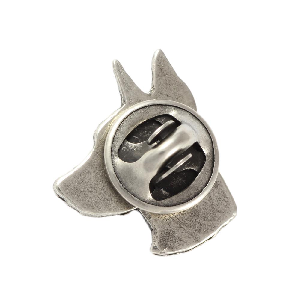 Dobermann, Doberman Pinscher, Dobie I - Dog Brooch In a Gift Box, Elegant Pin, Lapel Pin for Art-Dog Brand Jacket