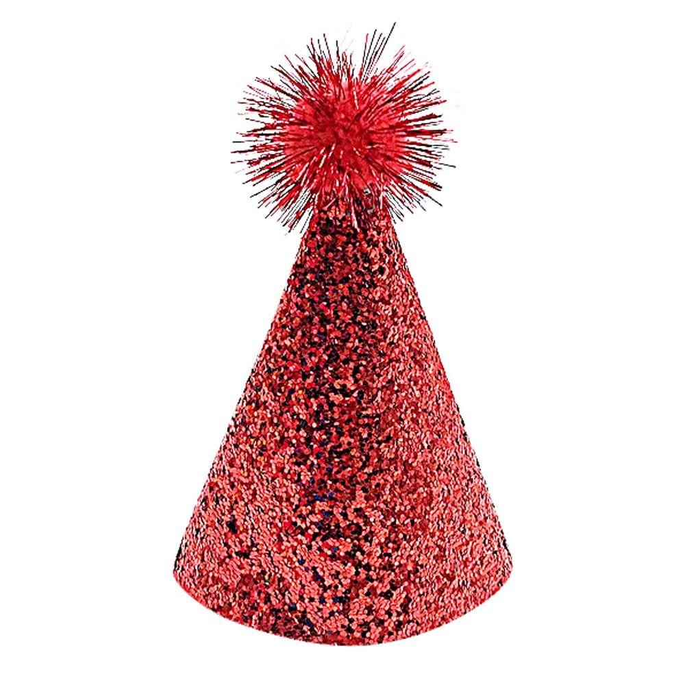 Decorative Dog Sparkling Hat Foldable Cat Headgear Pets Accessories Pet Birthday Hat  For Dogs Cats