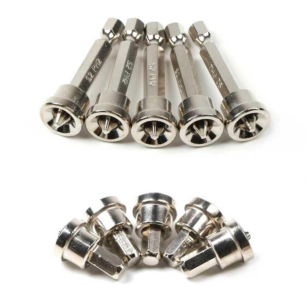 Magnetic Positioning Crosshead Screwdriver Bit for Drywall Screw Installation