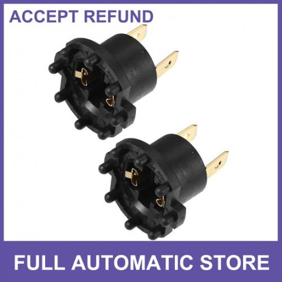 Car Headlight Bulb Socket Adapter B28V-51-0A3 TWO  for Mazda 3 2004-2009