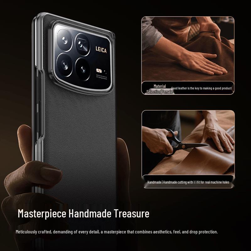 Xiaomi MIX Fold 4 Magnetic Hinge Leather Case