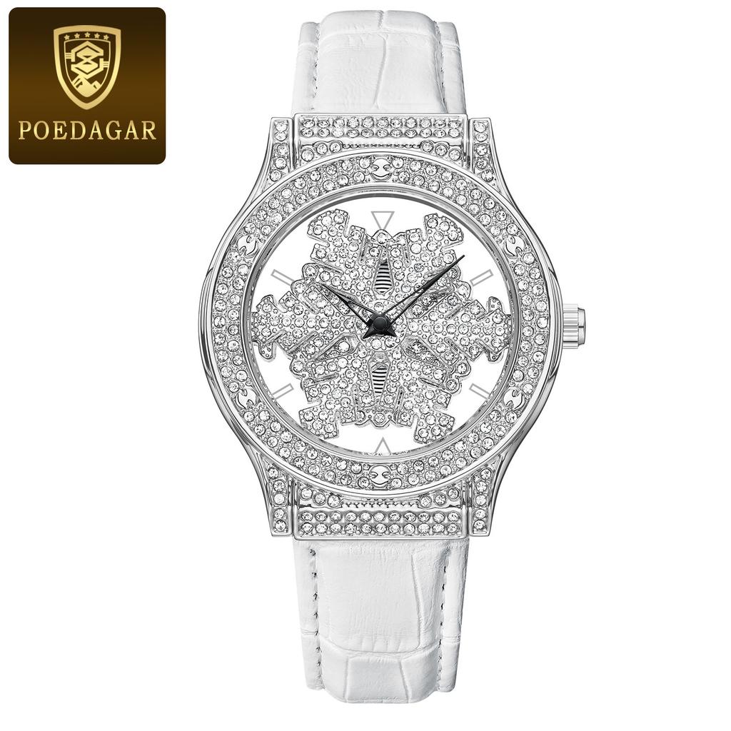 POEDAGAR New TOP Brand Luxury Women's Watch With Box Pentagram Women's Quartz Watches