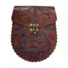 Leather Medieval Belt Pouch, Purse Handmade Style for Game Costume Halloween Knight