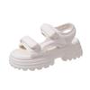 Sports sandals women 2025 new Internet celebrity muffin with Velcro casual wear Velcro beach shoes women