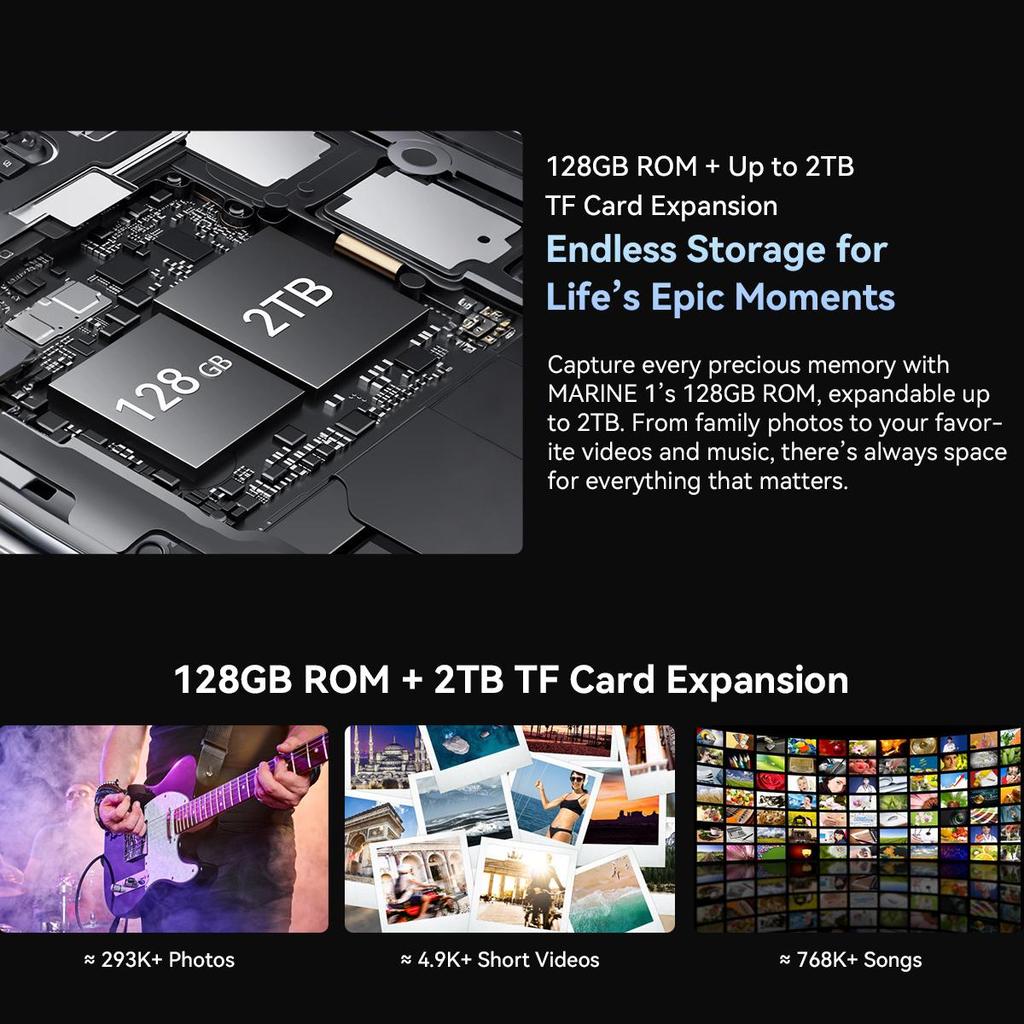 Blackview OSCAL MARINE 1 Rugged Smartphone UMS9230E T615 90Hz 4GB 128GB 5100mAh