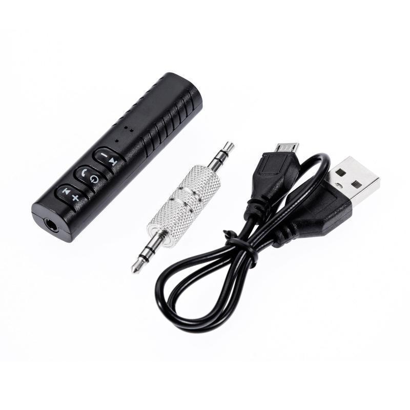 Bluetooth Car Handsfree Audio Receiver 3.5mm Adapter 450