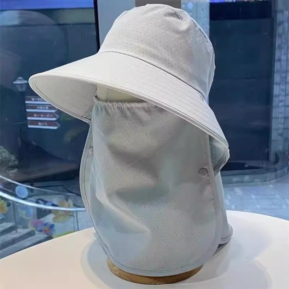Anti-UV Sun Hat Wide Brim Safari Cap New Visor Cap Outdoor