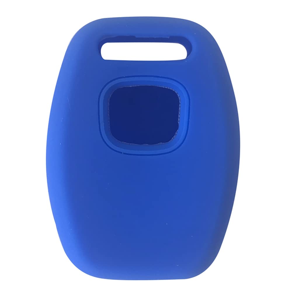 [Kinotaka] Honda Dedicated Keyless Key Silicone Cover 2 Button Fit Odyssey CR-V Stream Civic Key Case (Blue)