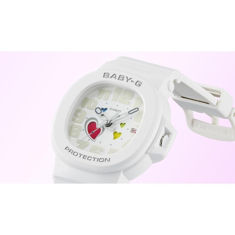 Casio Baby-G Women's Resin 100M Water Resistant Analog Shock Resistant Quartz Watch BGA-10-7APRB