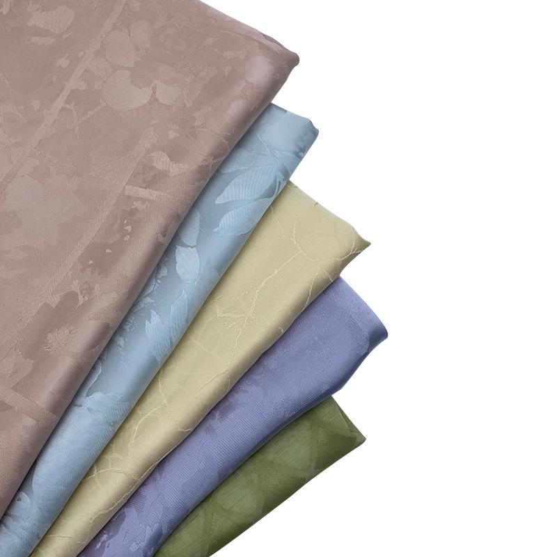 In-Stock 140g/sqm Rayon Jacquard Qipao Fabric - Women's Summer Lightweight Artificial Silk 