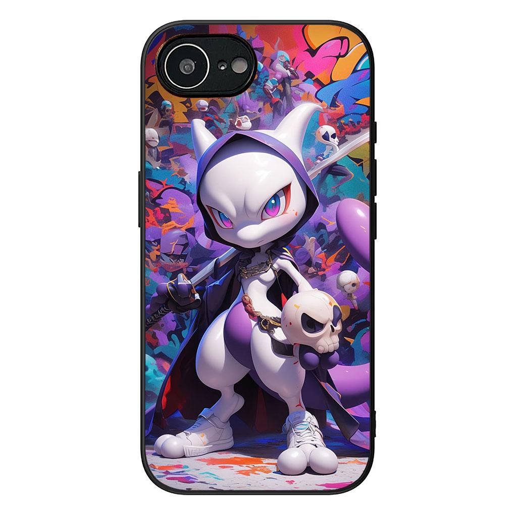 

Soft Cover for Xiaomi Poco C75 C65 C71 C85 X7 X6 M6 M7 F7 F8 Ultra F6 Pro Coque Phone Case P-Pokemons GO P-Pikachus Mewtwo Poco M6 Pro 4G
