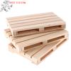 (YOUU06)1pc Mini Wooden Pallet Beverage Coasters For (YOUU06)And Cold Drinks Wood Pallet Coasters Flower Pot Cushion