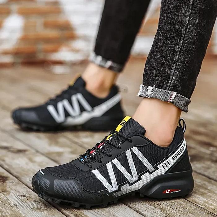 Outdoor Men's Shoes Trail Running Shoes Running Shoes Fashion Model Mountain Climbing and Hiking Activities Casual Shoes Anti-slip