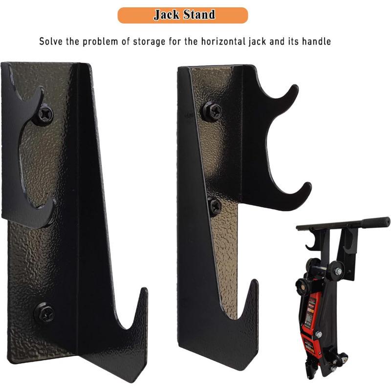 Wall-mounted Garage Tool and Storage Rack