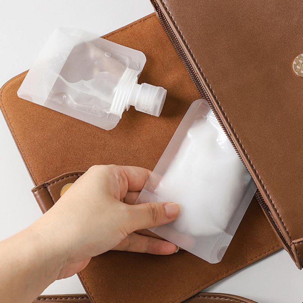 Bag Travel Squeeze Cosmetic Container Liquid Dispensing Bag Lotion Dispenser Bag Refillable Pouches