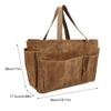 Camping Pot Storage Cookware Large Canvas with Khaki Suitable for Solo Outdoor and Outdoor Storage Bag, Bag, Capacity, Material, Grip, Color, Camping,