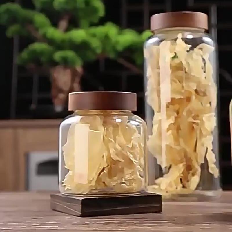 ZISIZ Szklany słoik do przechowywania