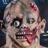 Full Head Eyeball Face Cover Headgear Supplies Party  Cosplay Costumes Dress Up Scary Spooky Eyeball Mask